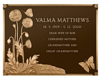 Burial Plaques
