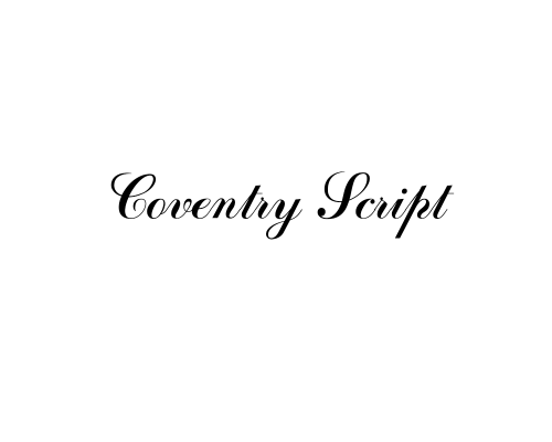 Coventry Script - Arrow Bronze